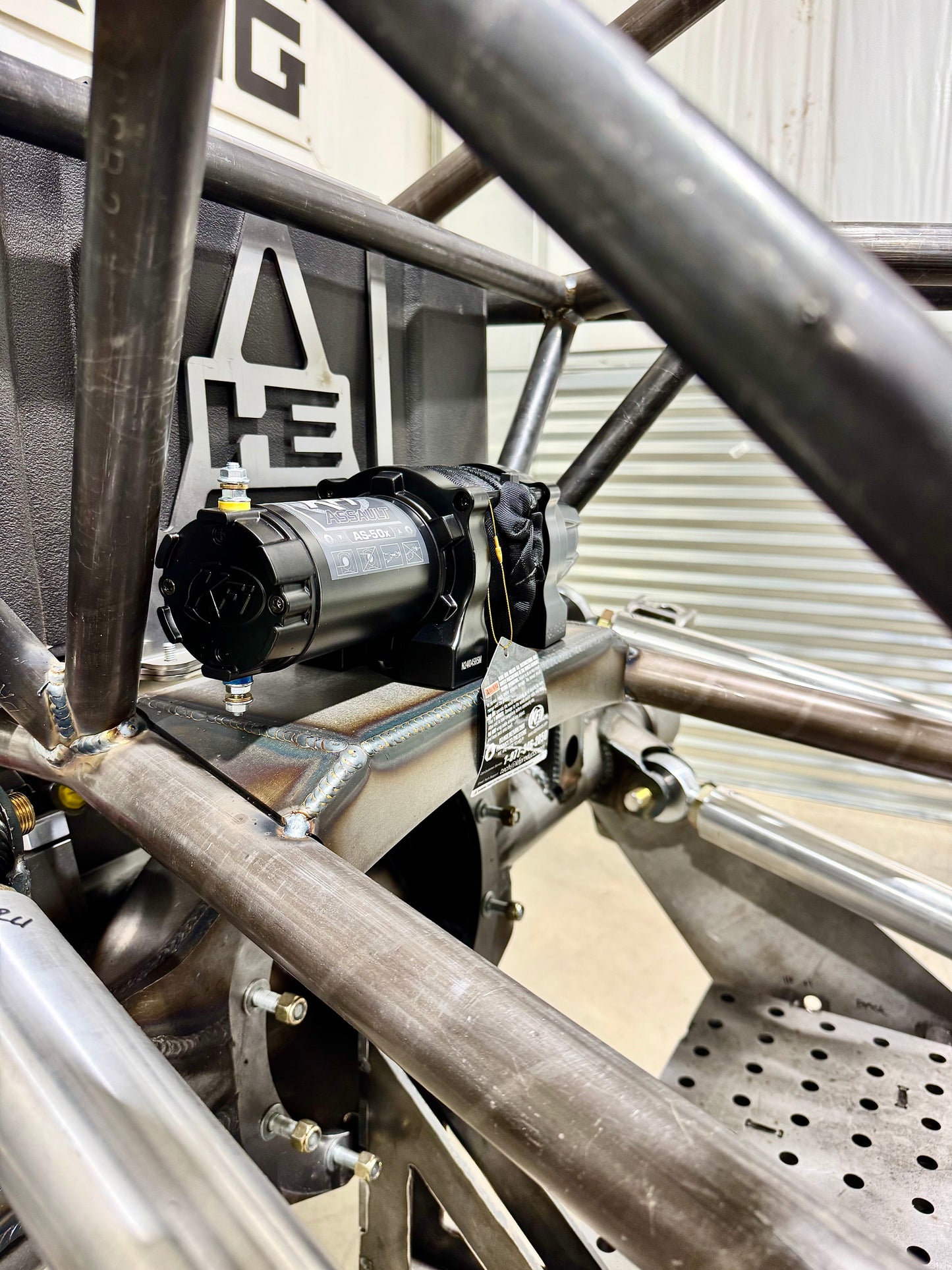 Trail Chassis Rear Winch Mount