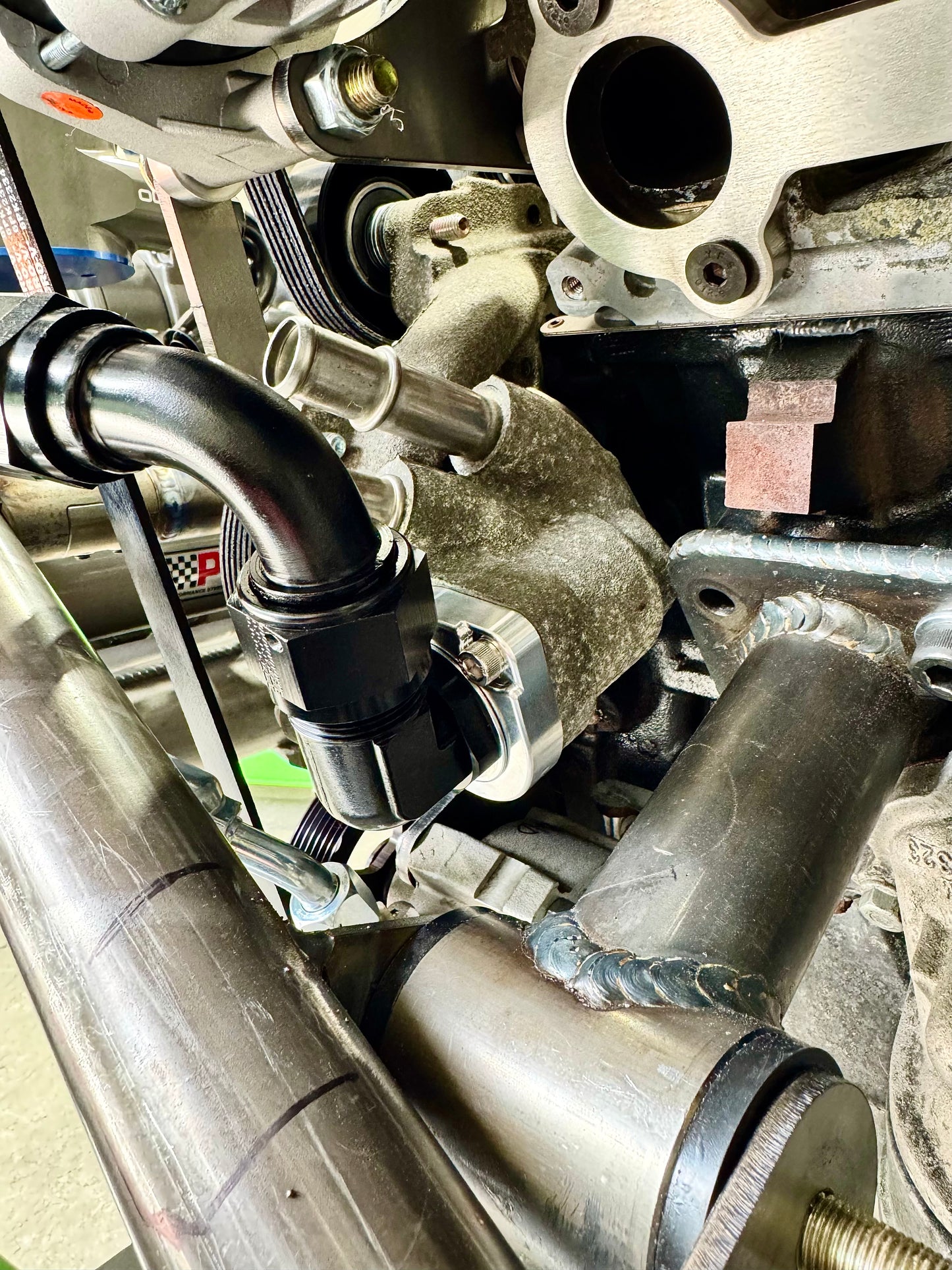 GM 3.9L V6 Thermostat Delete Plate