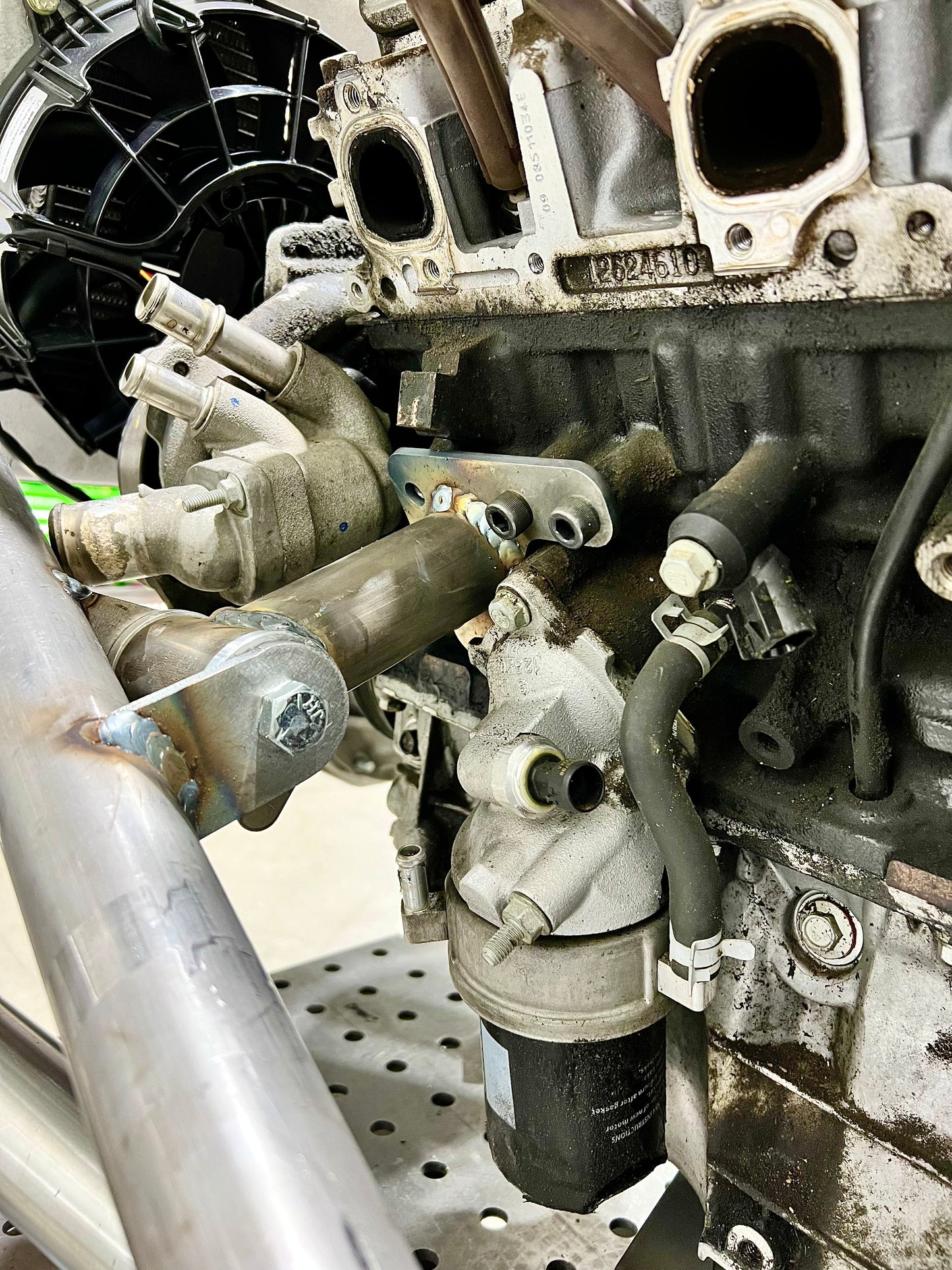 Trail Chassis 3.9/700r4(4l60) Drivetrain Mount Kit