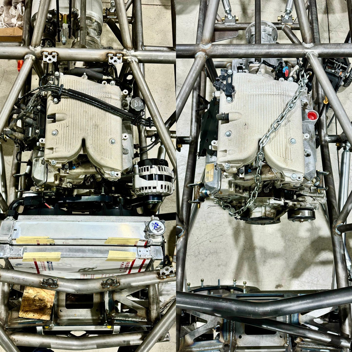 Trail Chassis 3.9/700r4(4l60) Drivetrain Mount Kit